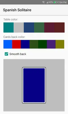 Spanish Solitaire android App screenshot 1