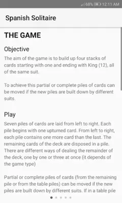 Spanish Solitaire android App screenshot 6